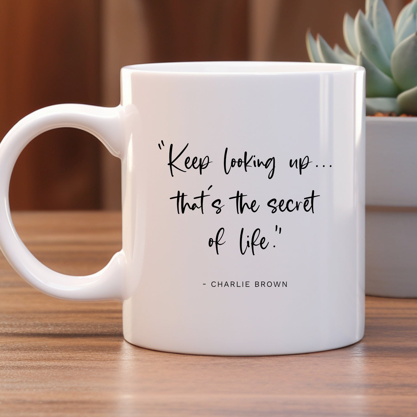 Keep Looking Up Mug