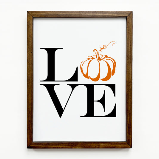 Love Pumpkin | Print