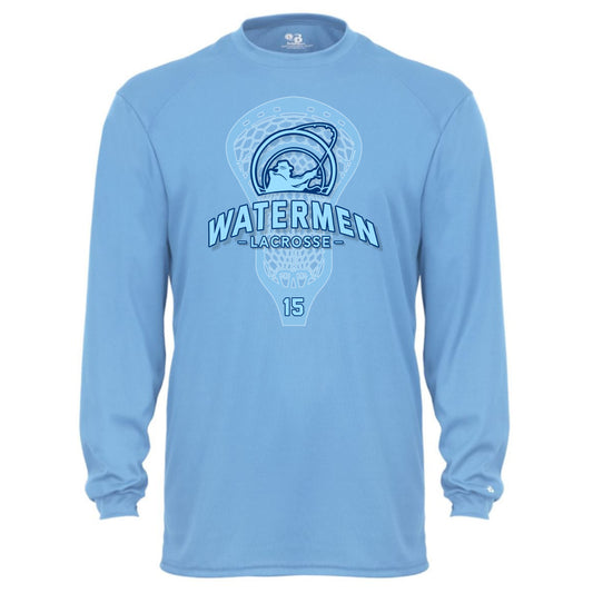 Watermen Lacrosse - B-Core Long Sleeve T-Shirt