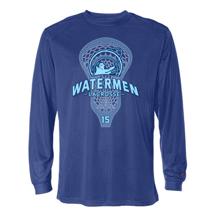 Watermen Lacrosse - B-Core Long Sleeve T-Shirt