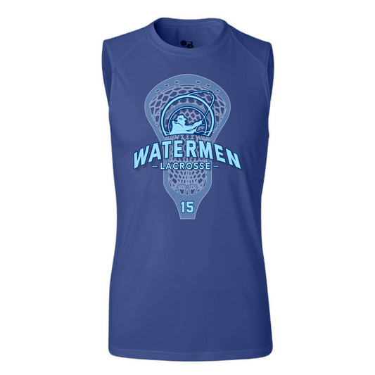 Watermen Lacrosse - B-Core Sleeveless T-Shirt