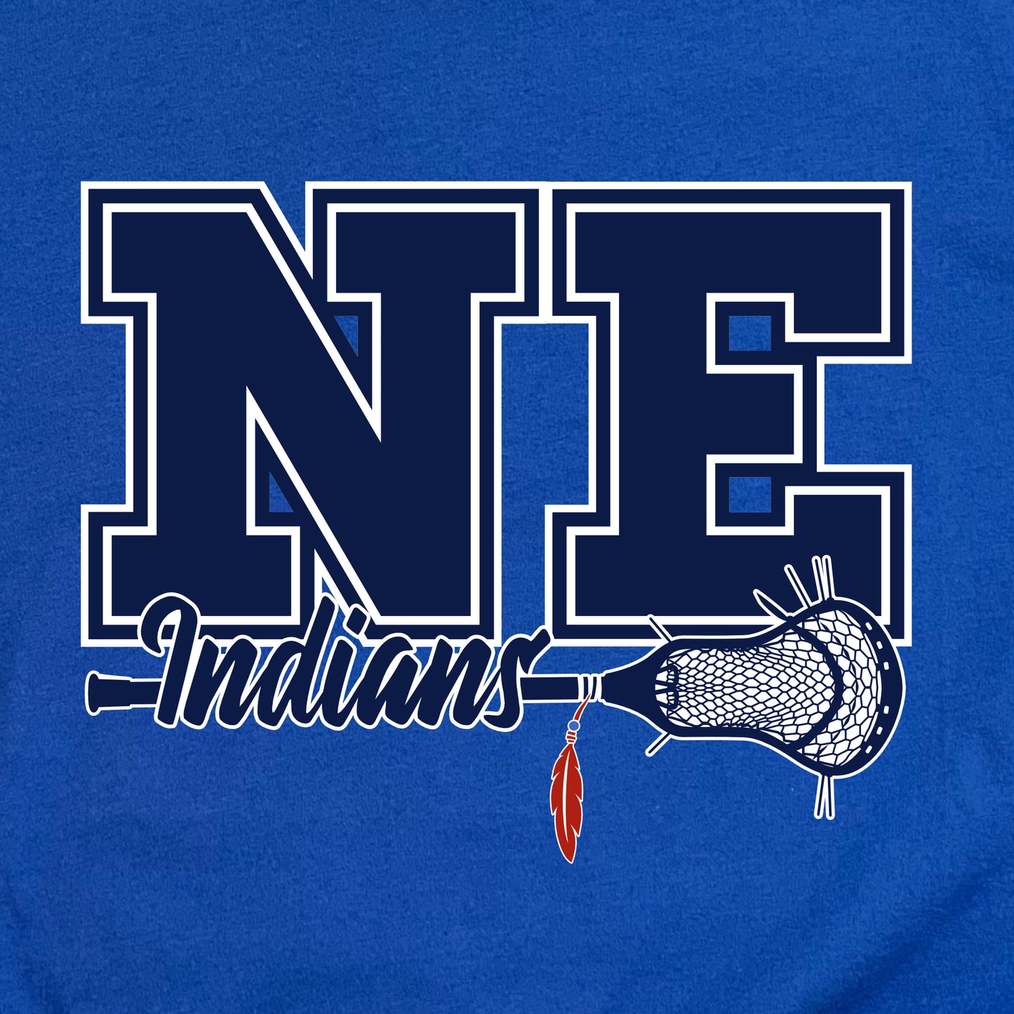 NE Indians Lacrosse Sweatshirt