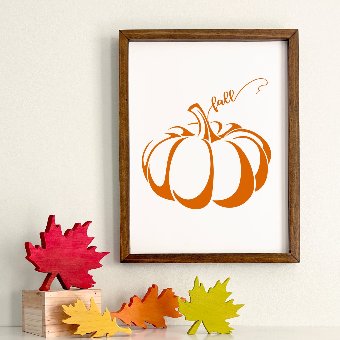 Fall Pumpkin Print